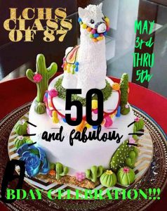 The class of 87 is 50 and fabulous!